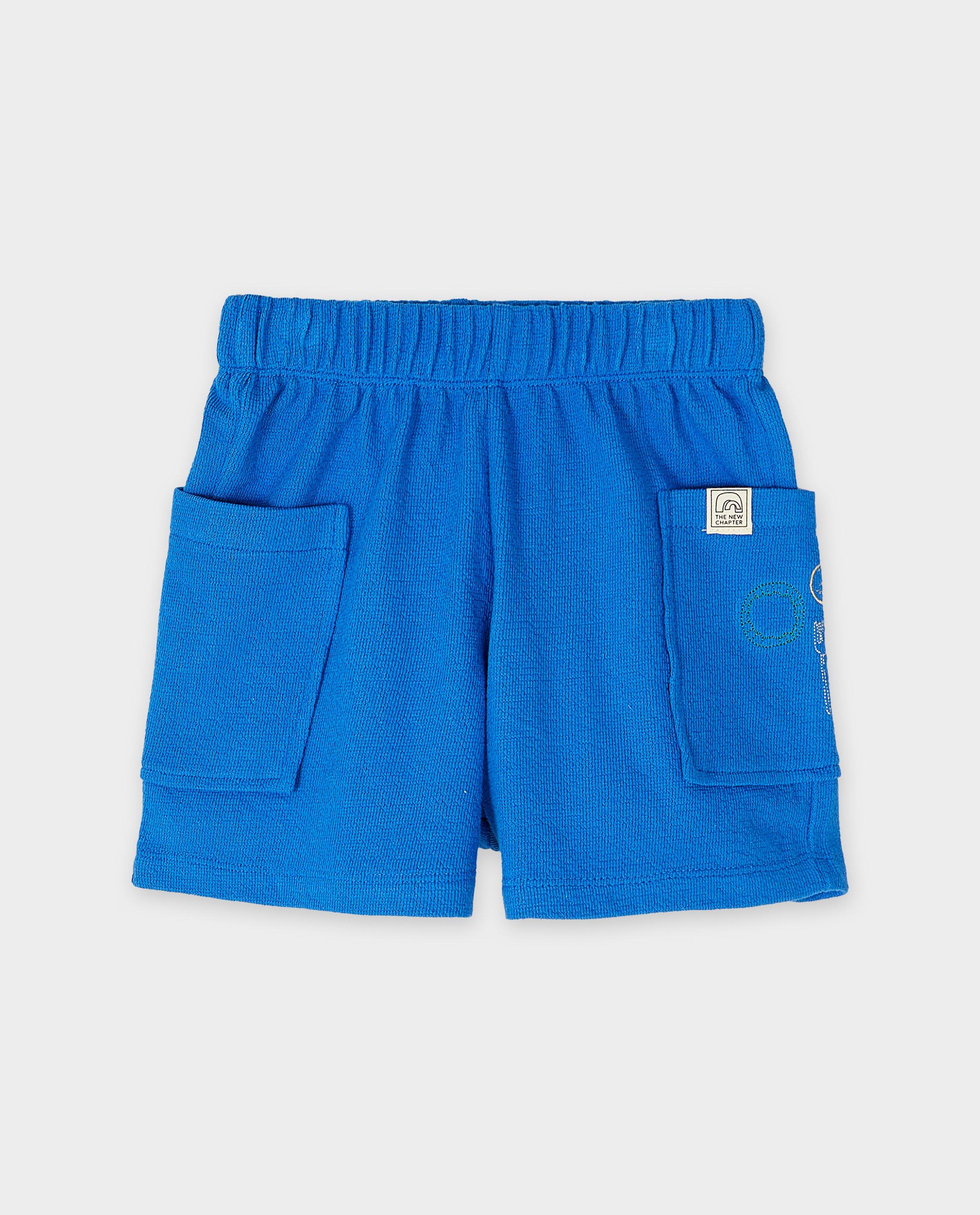 Noul capitol Short albastru strălucitor