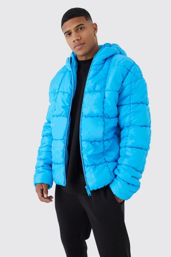 Geraffte Steppjacke