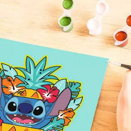 CreArt Disney Stitch - Malen nach Zahlen für Erwachsene