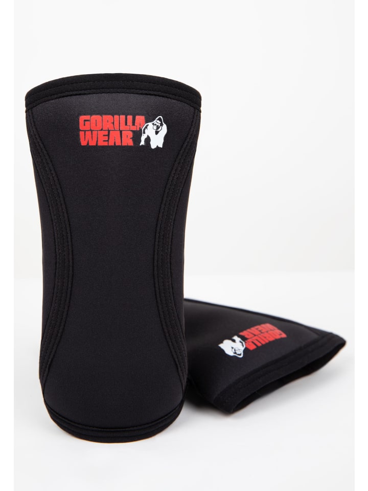 Gorilla Wear 3 mm Ellbogenhülsen - schwarz günstig kaufen
