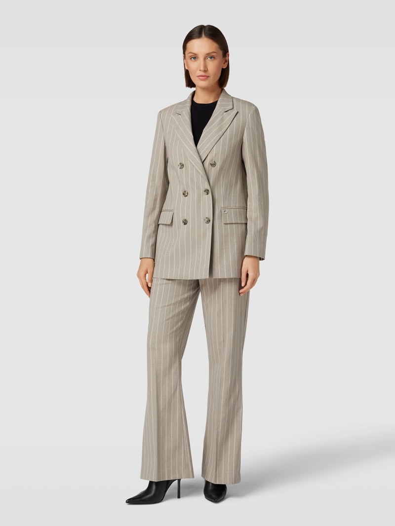 Blazer mit Reverskragen Modell 'Milla' in taupe