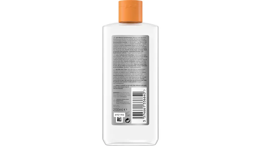 Neutrogena Anti-Mitesser Gesichtswasser 200 ml