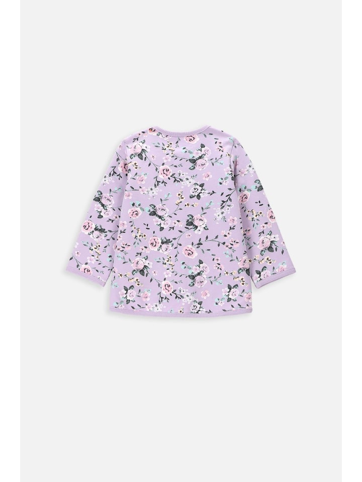 Coccodrillo Sweatshirt mit Reißverschluss in violett günstig kaufen