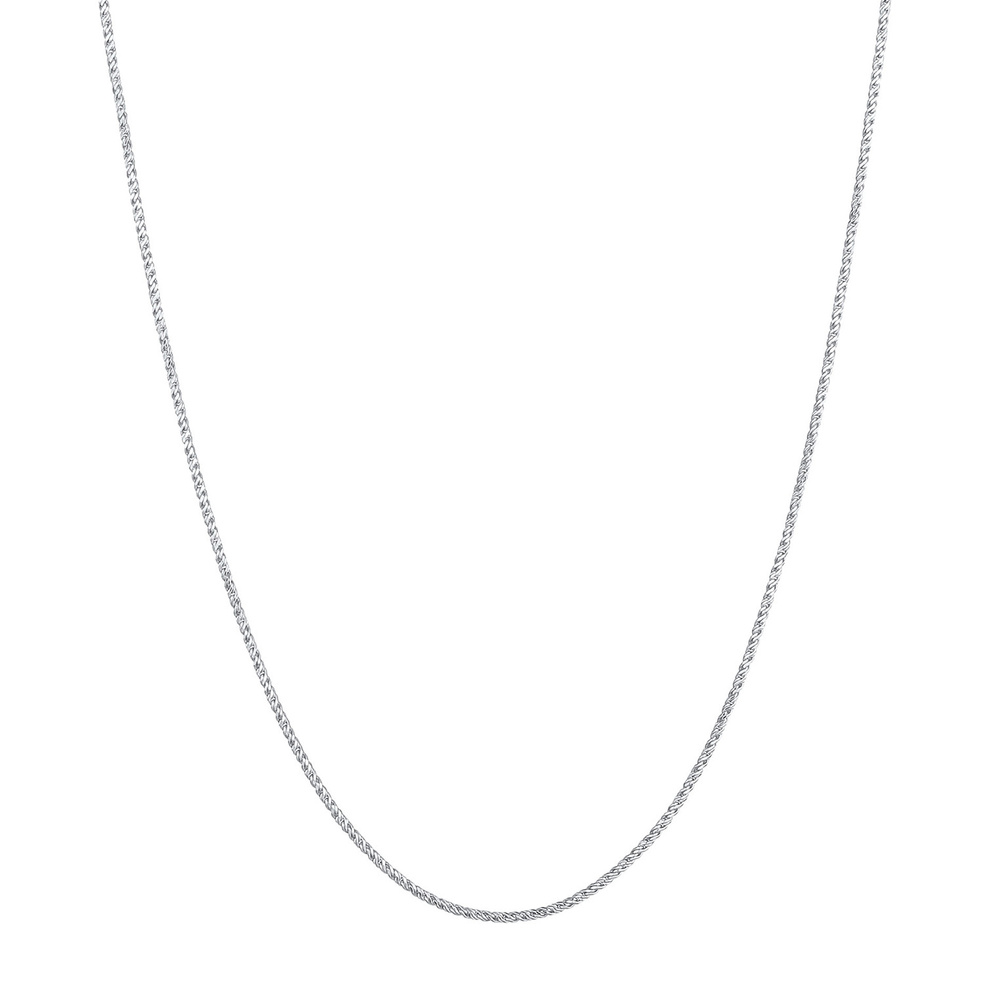 KUZZOI KUZZOI Collier Collier pour hommes avec cordon de base torsadé fin en argent ster collier