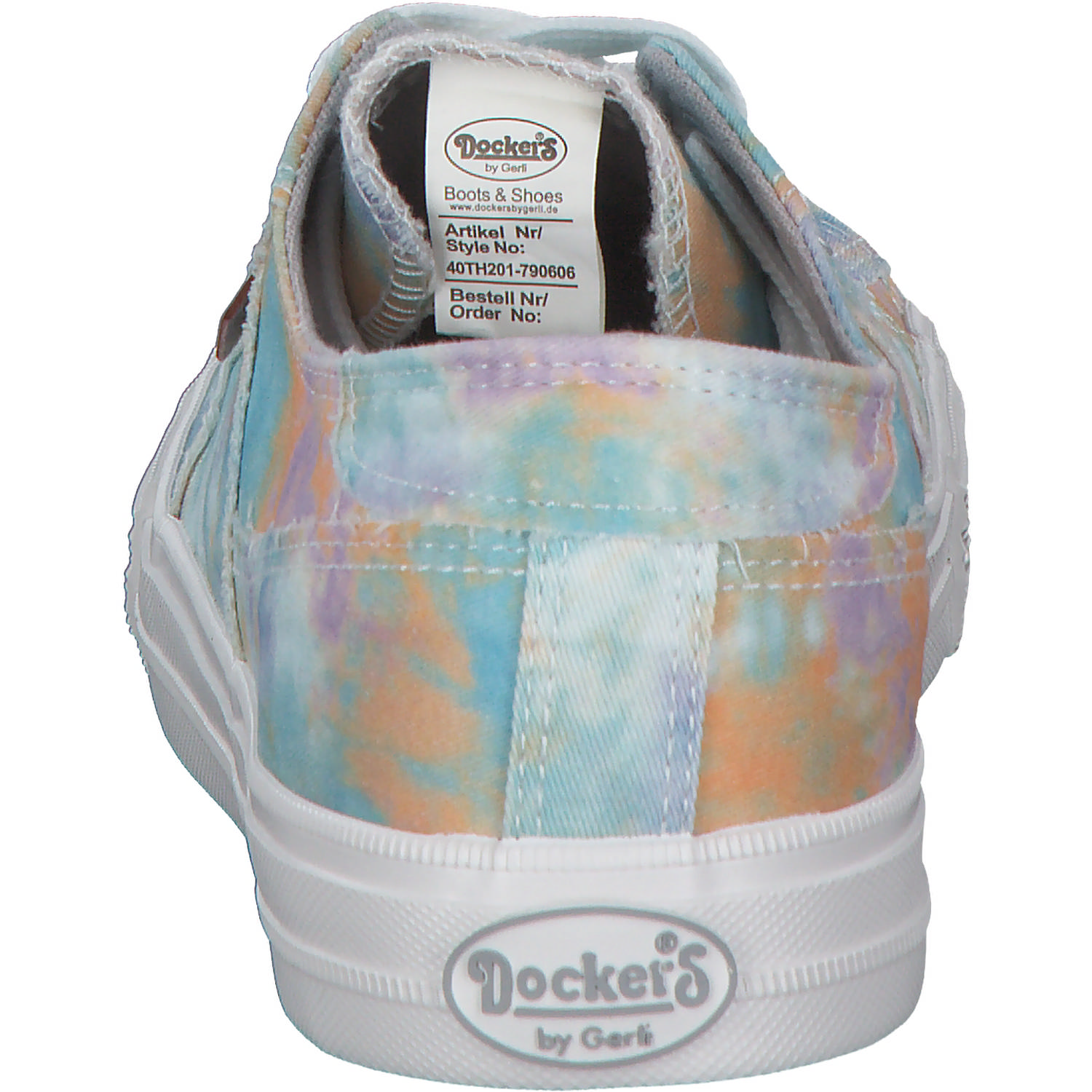 Dockers 40TH201, Schnürschuhe, Damen, blau/multi