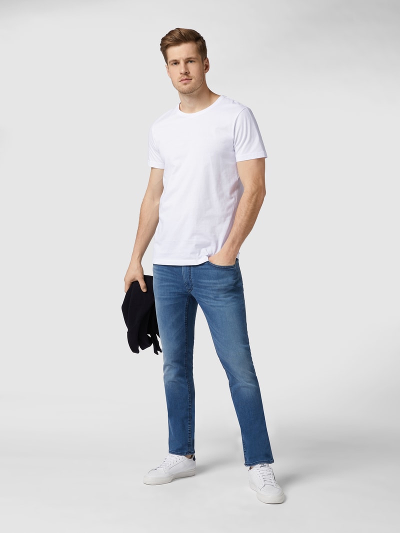 T-Shirt aus Bio-Baumwolle im 2er-Pack in weiß