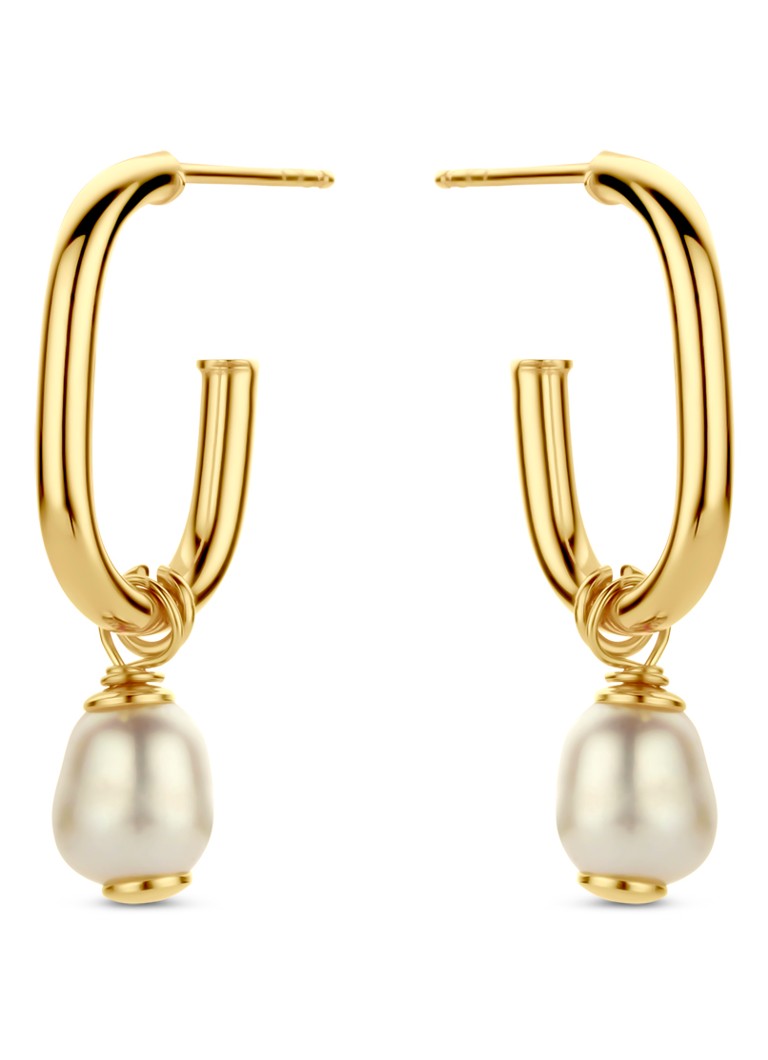 Casa Jewelry Verona gold-plated stud earrings