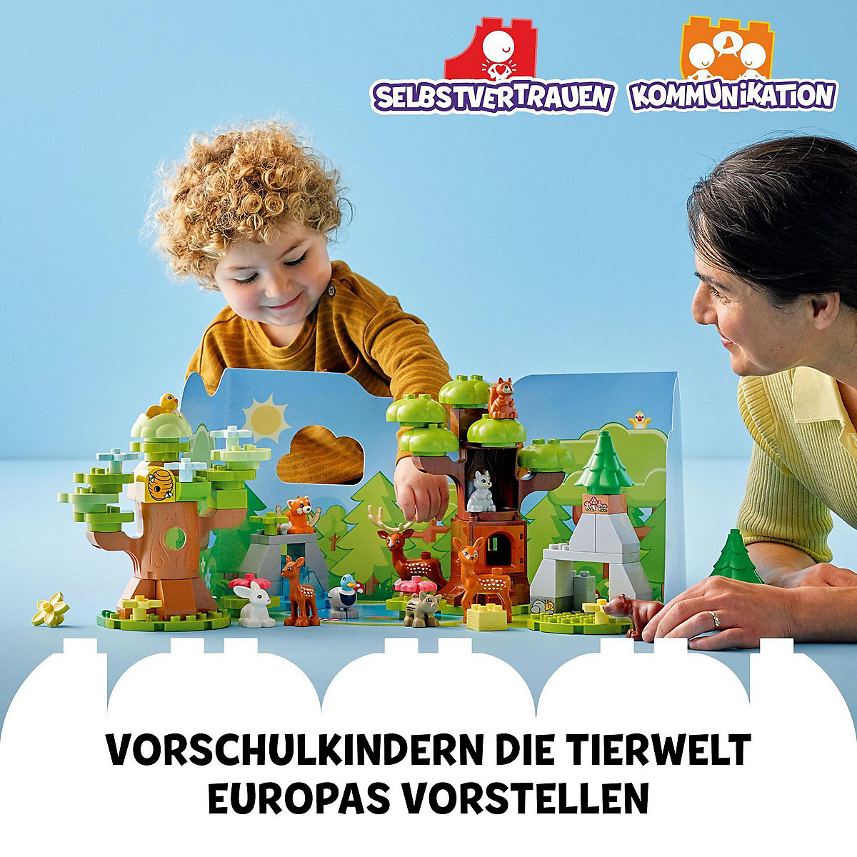 LEGO® DUPLO 10979 Wilde Tiere Europas