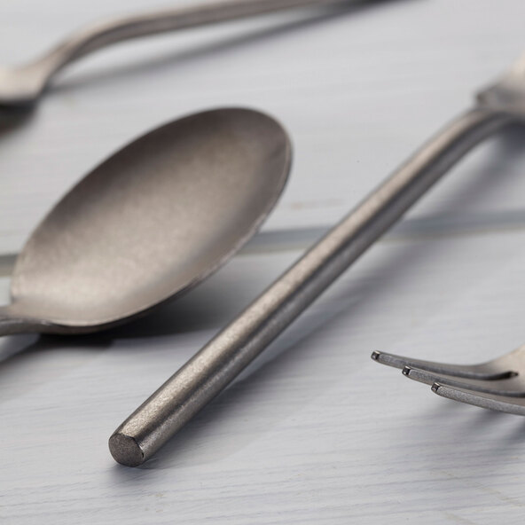 Tafelbesteck Bari, 16-tlg., für bis zu 4 Personen, Stonewashed