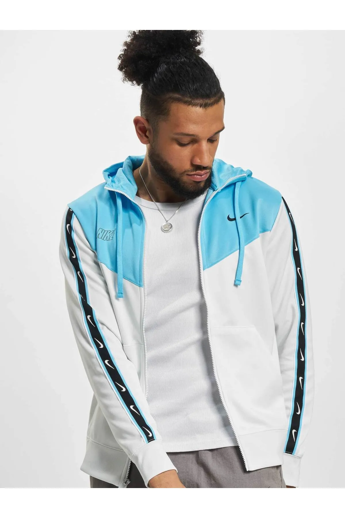 Nike  Sweatshirt - Weiß - Regular Fit