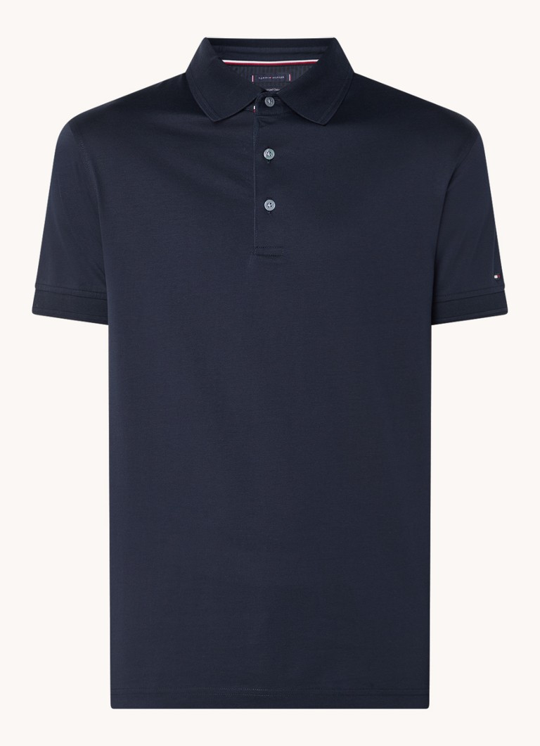 Tommy Hilfiger Slim fit polo krekls ar elastīgu rakstu