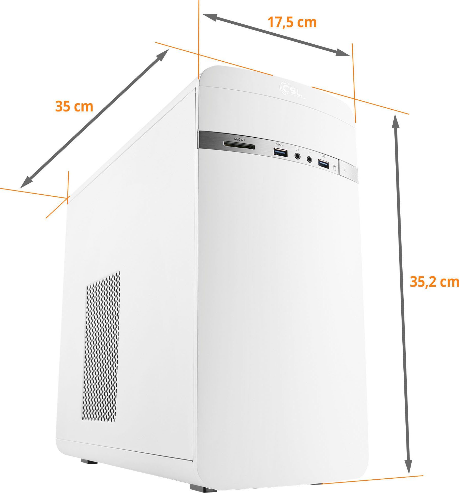CSL Speed V25884 PC-Komplettsystem (24