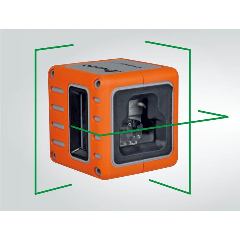 Laser a linee incrociate Nedo 460867 Cube Green