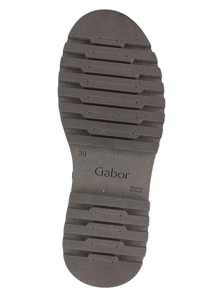 Gabor Leder-Chelsea-Boots in Hellbraun/ Beige günstig kaufen