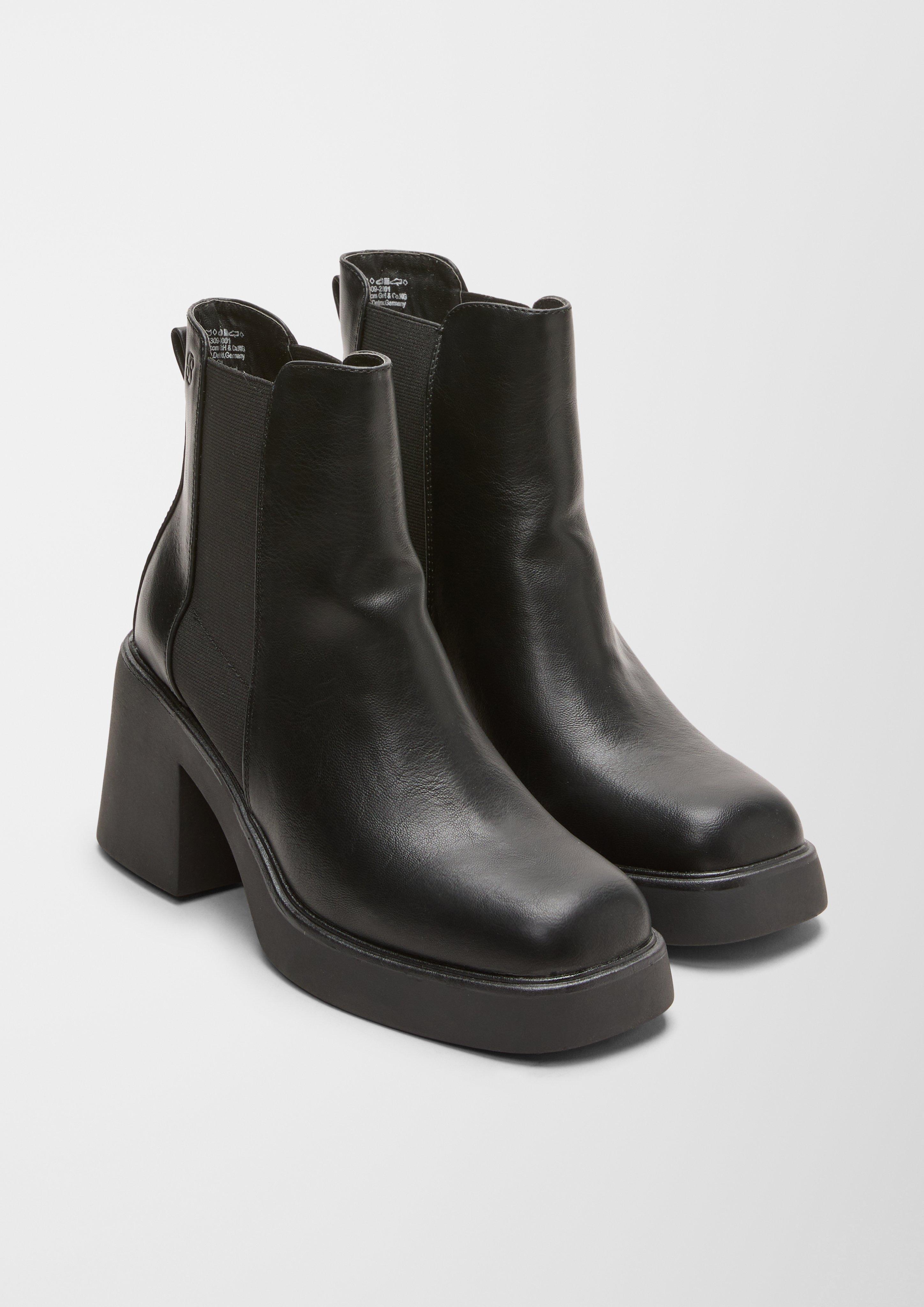 Stiefel mit Blockabsatz  6006616-001