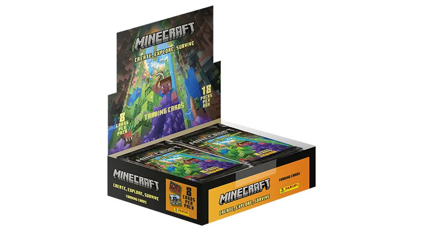 Panini - Minecraft 3 Trading Cards - Flow Pack