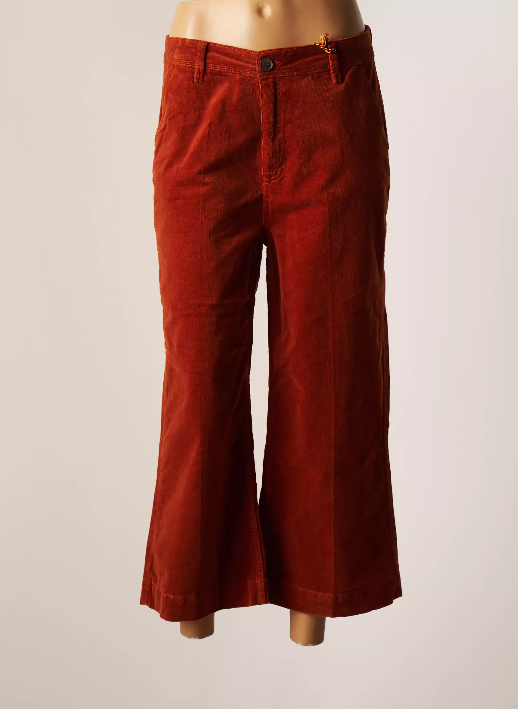 Le Fabuleux Marcel De Bruxelles Pantalon7 8 Femme couleur marron