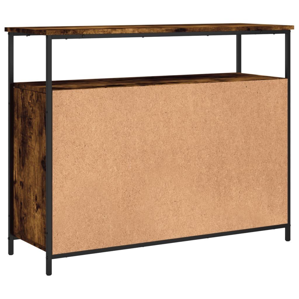 vidaXL Sideboard Sideboard Räuchereiche 100x35x80 cm Holzwerkstoff (1 St)