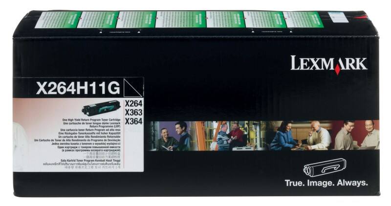 Lexmark Original Tonerkartusche X264H11G Schwarz