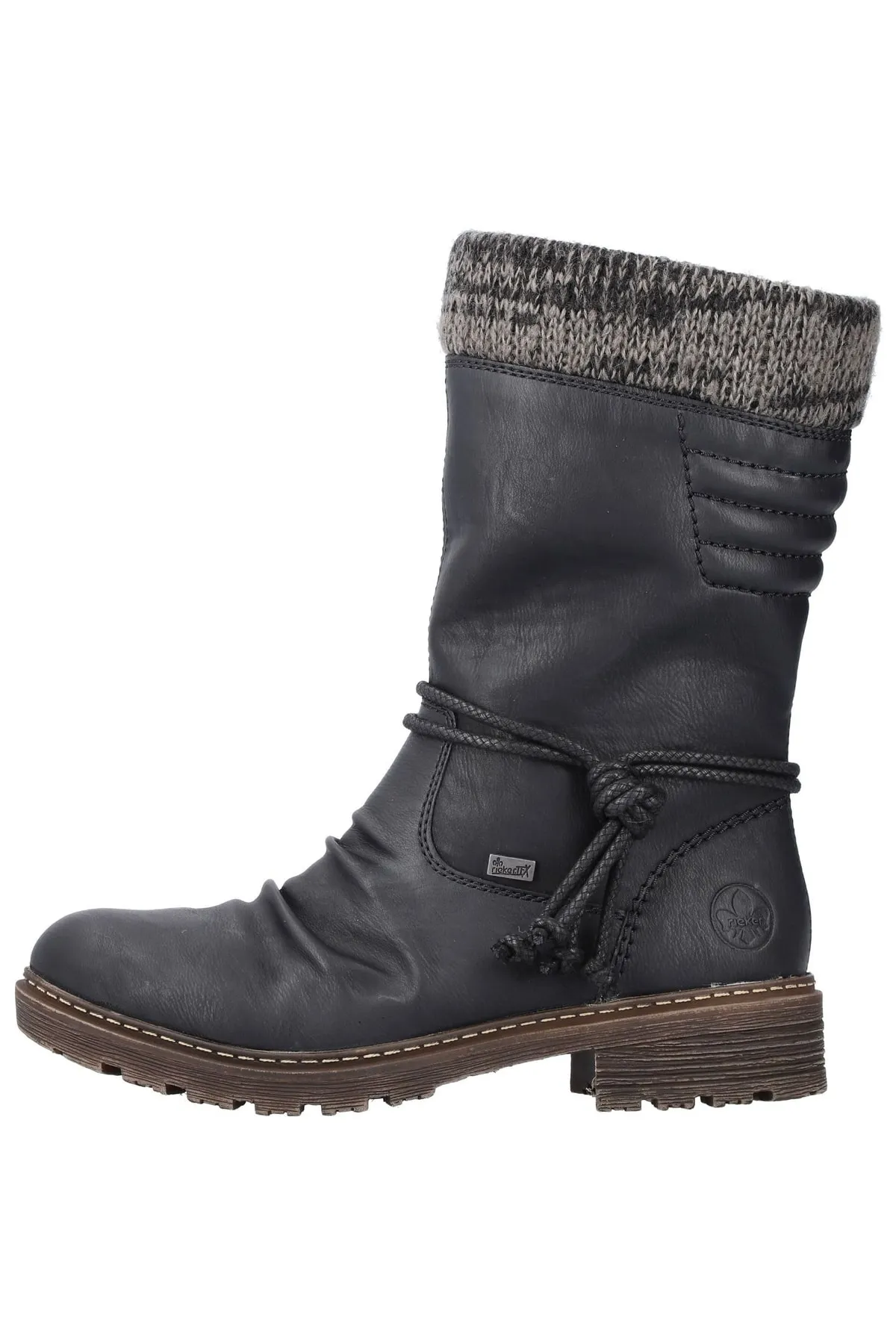 Rieker  Stiefel - Schwarz - Blockabsatz