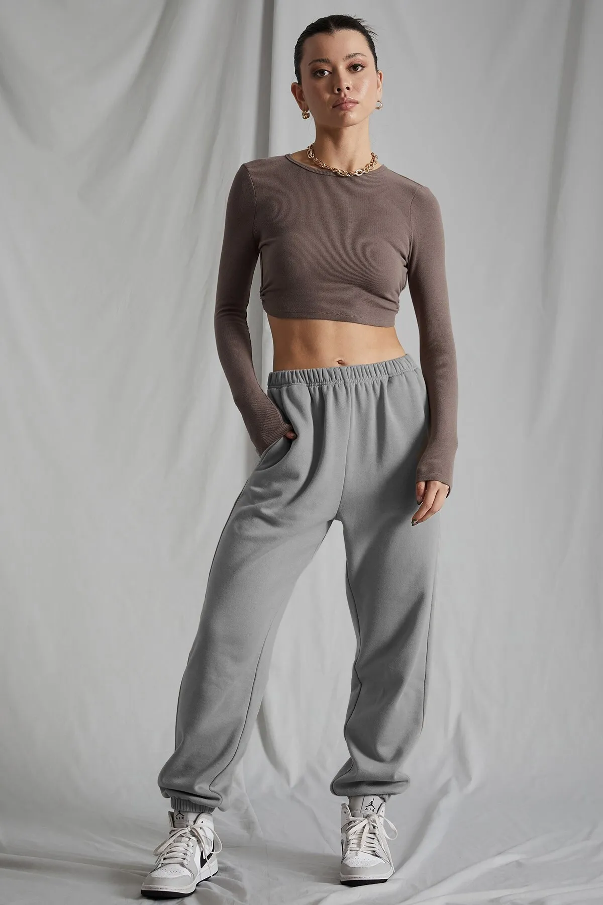 Madmext  Jogginghose - Grau - Jogger