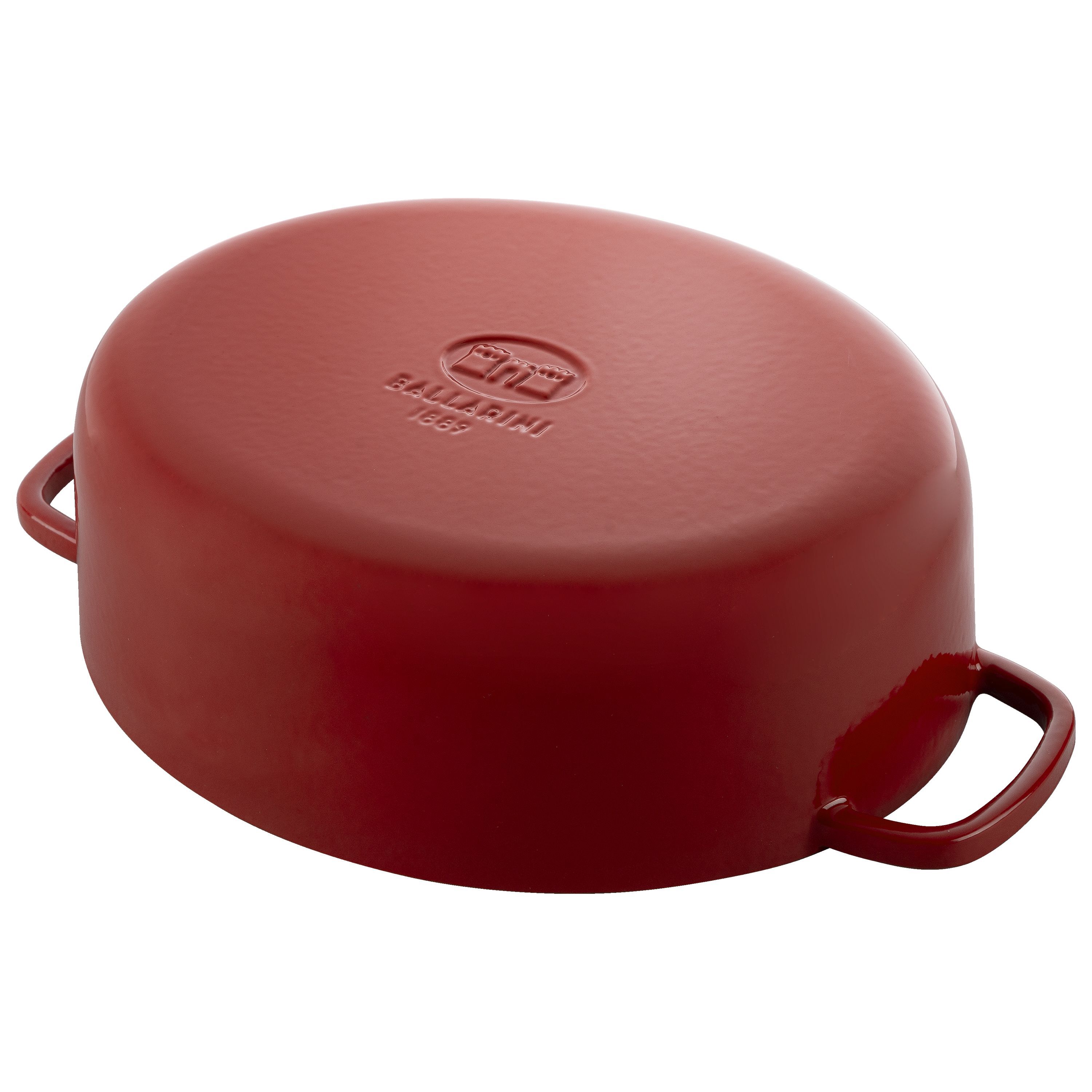 Cocotte 29 cm, oval, Rot, Gusseisen
