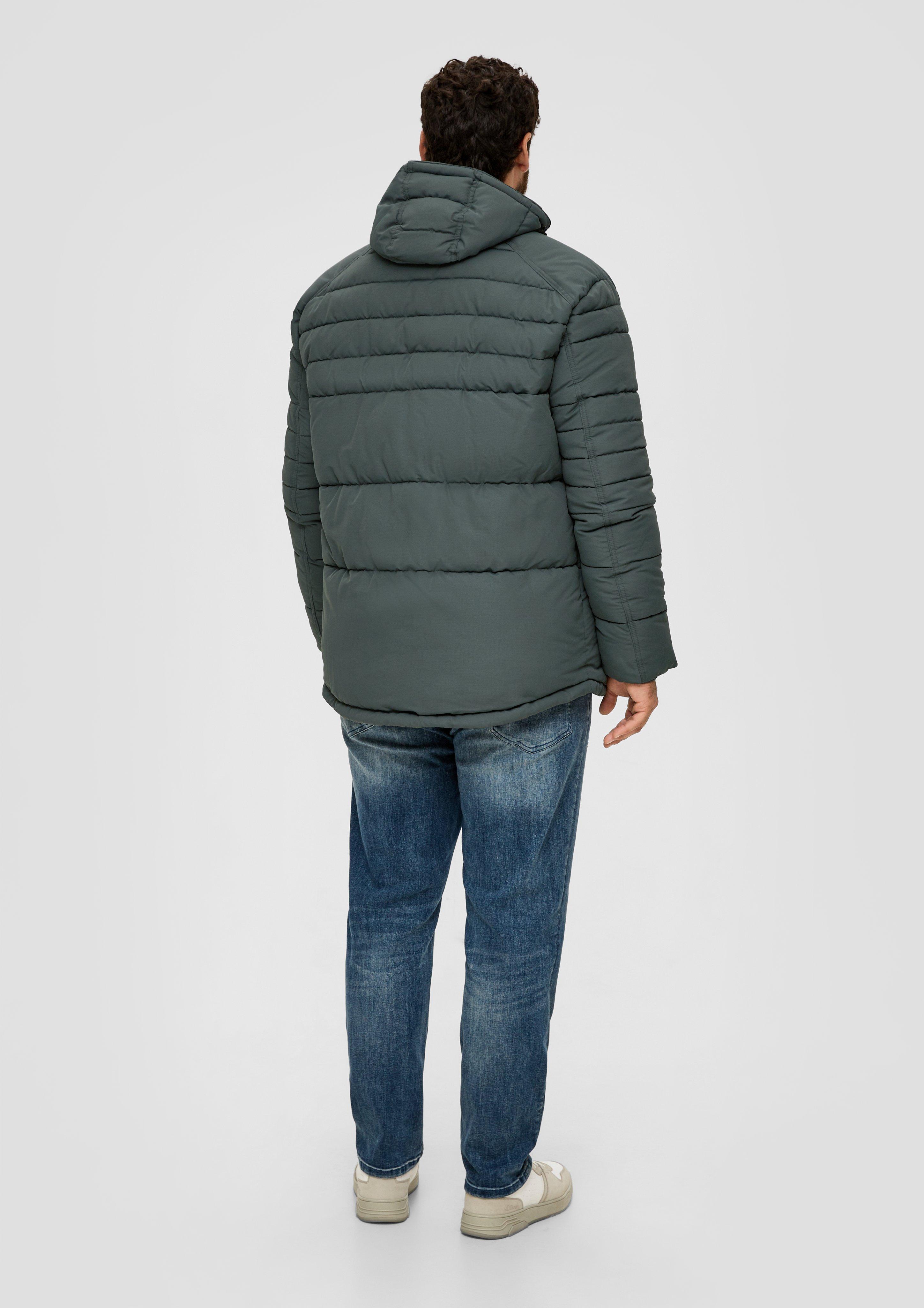 Sportive Steppjacke in strukturierter Qualität  2137154-7909