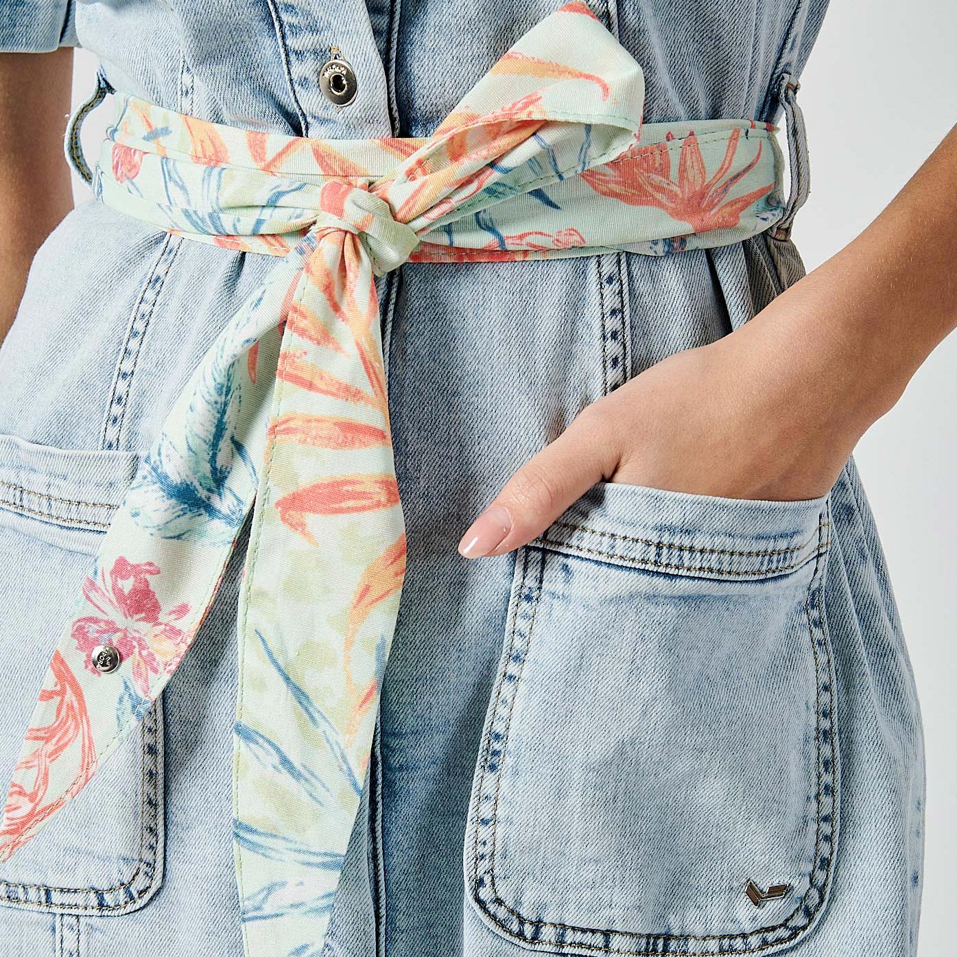 BRAT   Robe en jean Femme