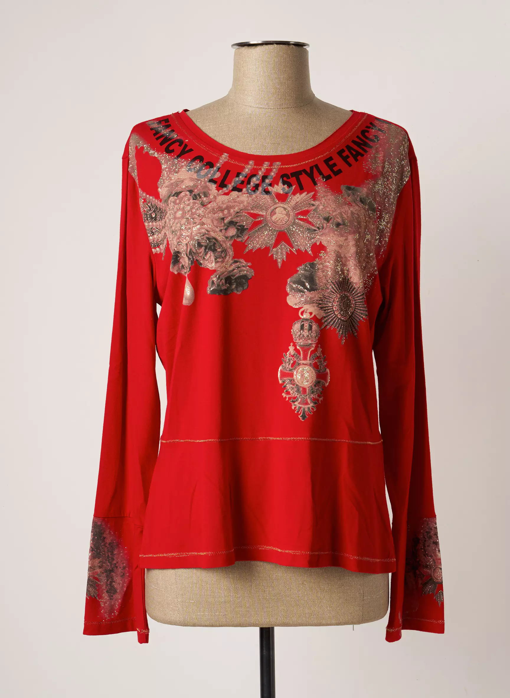 Tuzzi Tshirts Femme couleur rouge