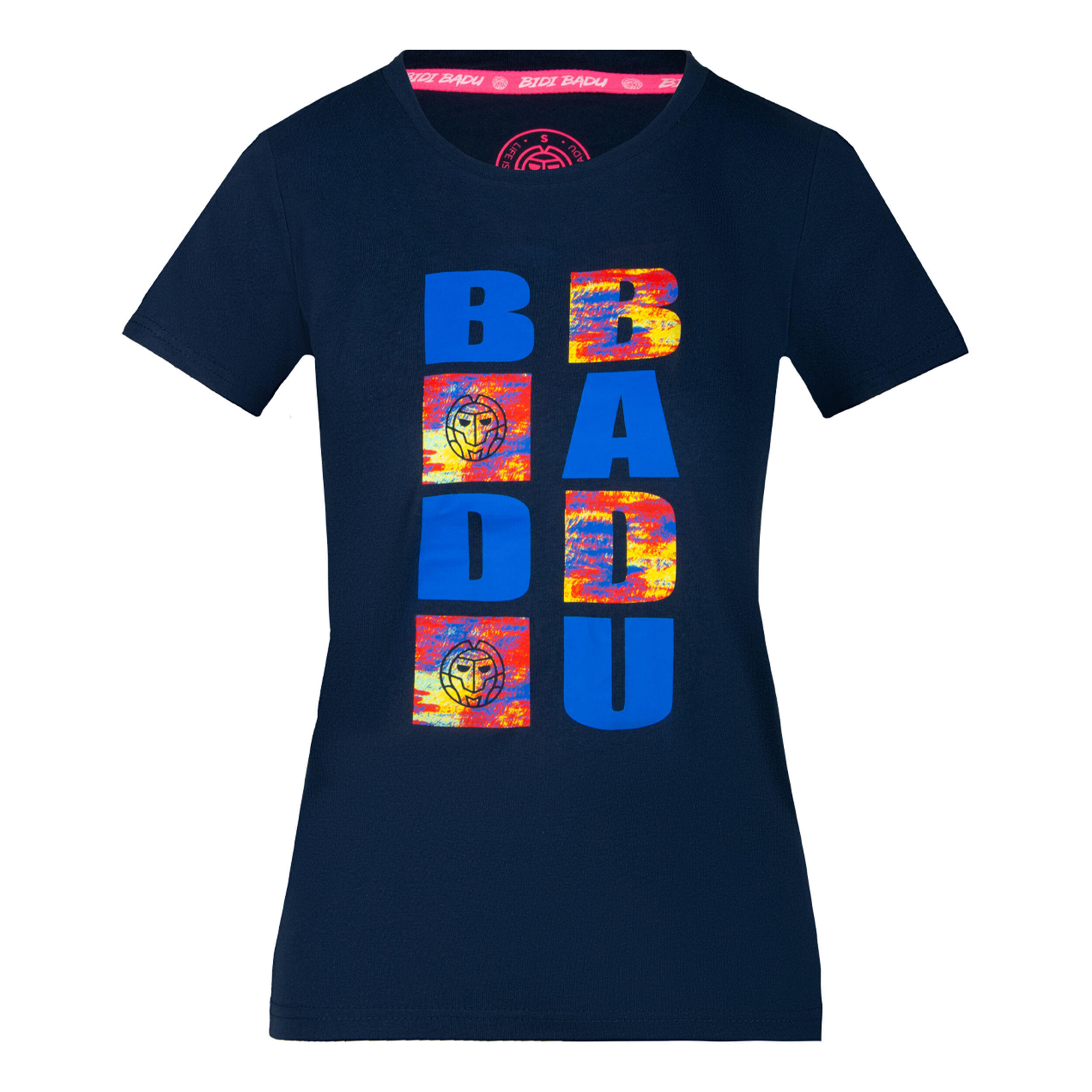 Behati Lifestyle Tee T-Shirt Damen - Dunkelblau, Mehrfarbig