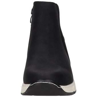 smiling for feet Chelsea Boots in schwarz