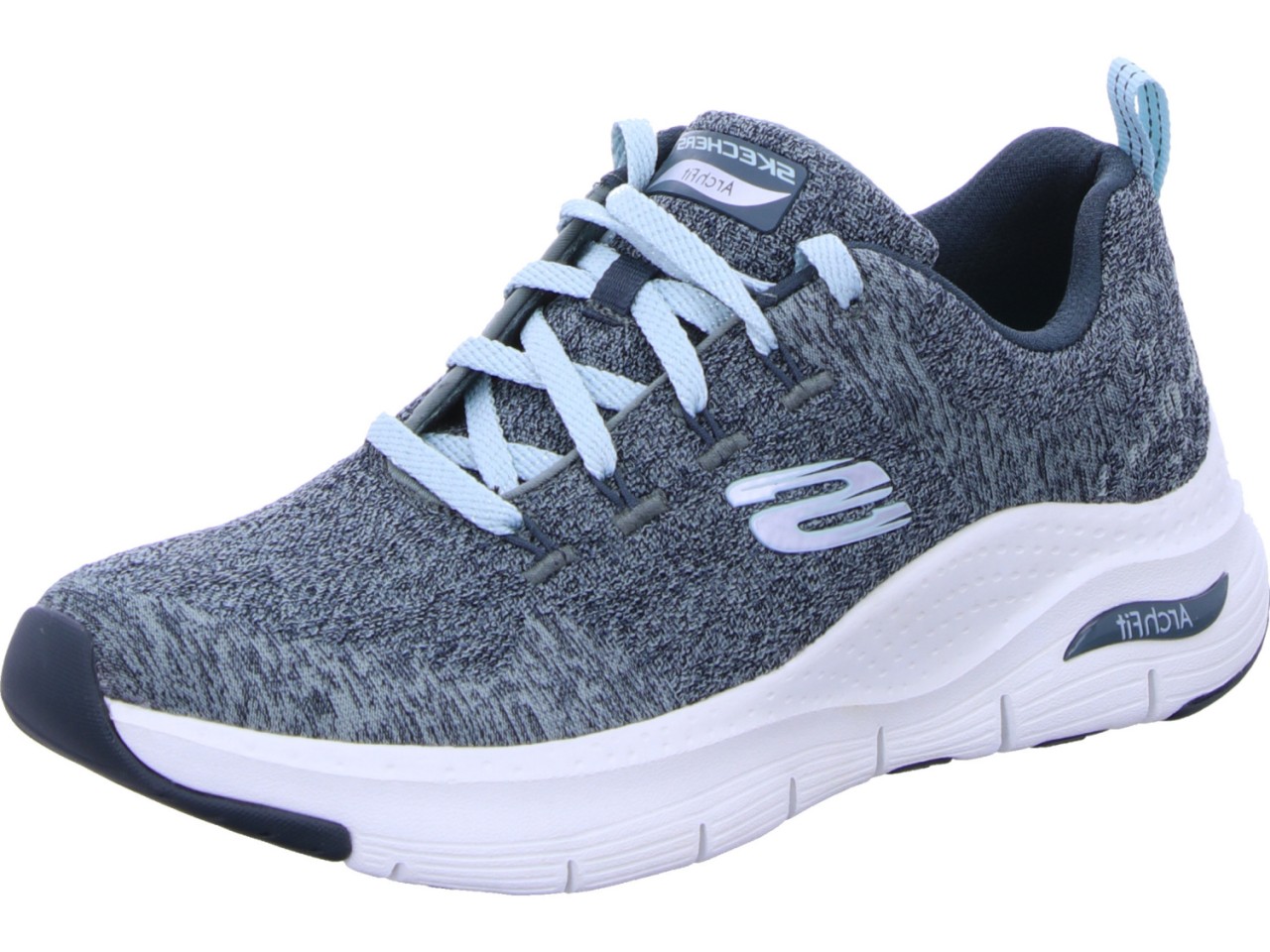 SKECHERS Freizeit Schnürer grün Arch Fit-COMFY WAVE