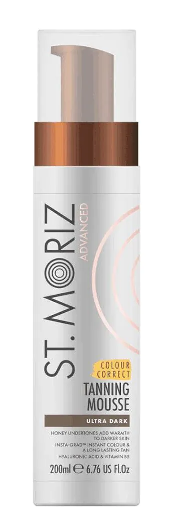 St. Moriz Advanced Pro пена за корекцију боје - пена за ултра тамну косу 200 мл
