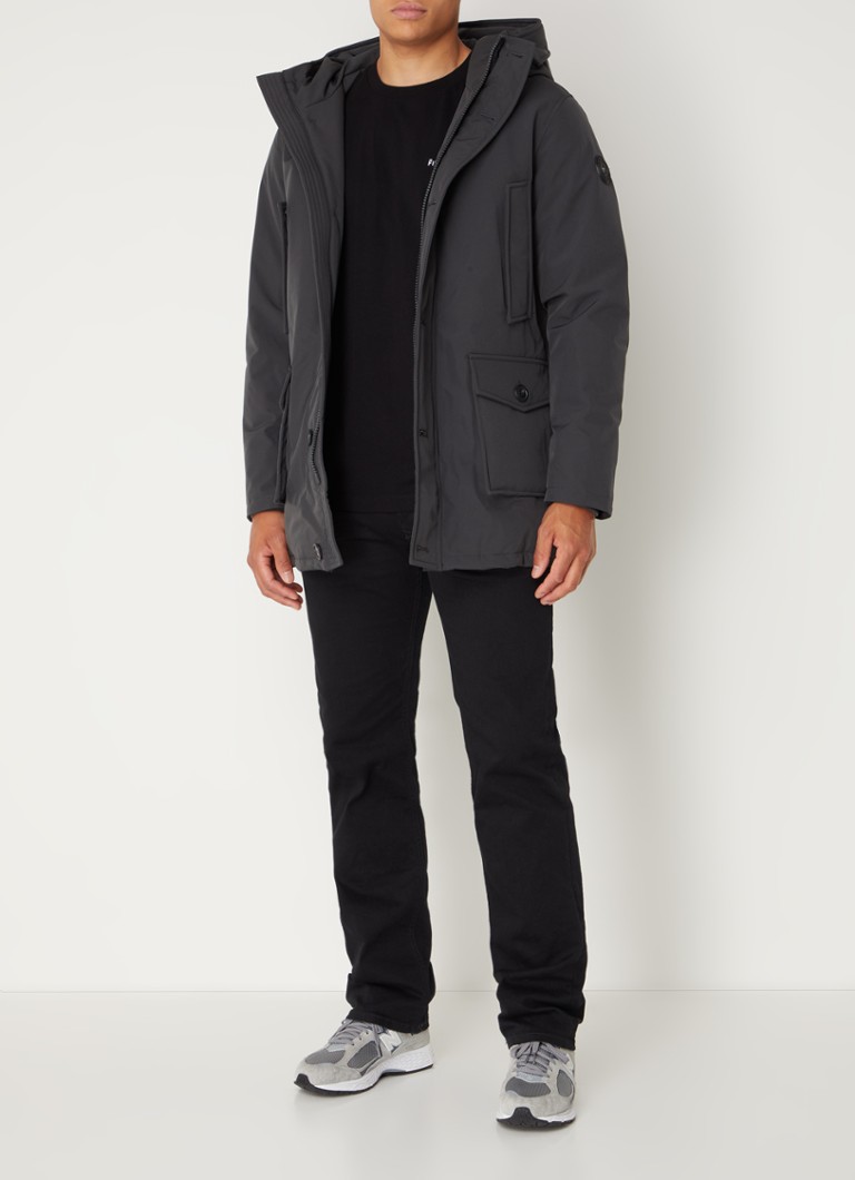 Parka trapuntato Maxwell dell'aeronautica militare con cappuccio