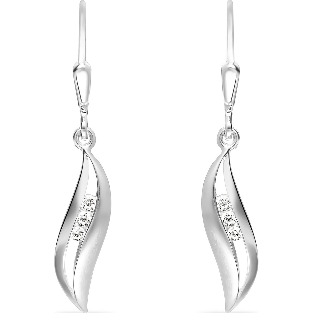 FAVS Boucles d'oreilles 925 Argent Boucles d'oreilles
