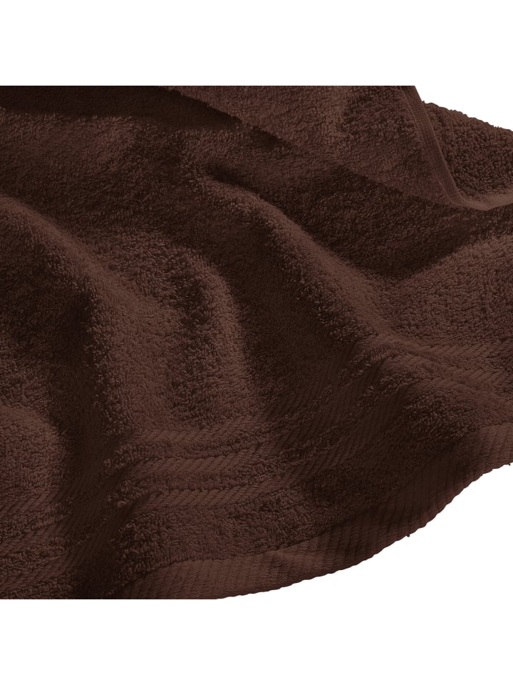 REDBEST Frottier Frottier-Set 2-farbig 6-tlg. New York in braun-beige günstig kaufen onesize