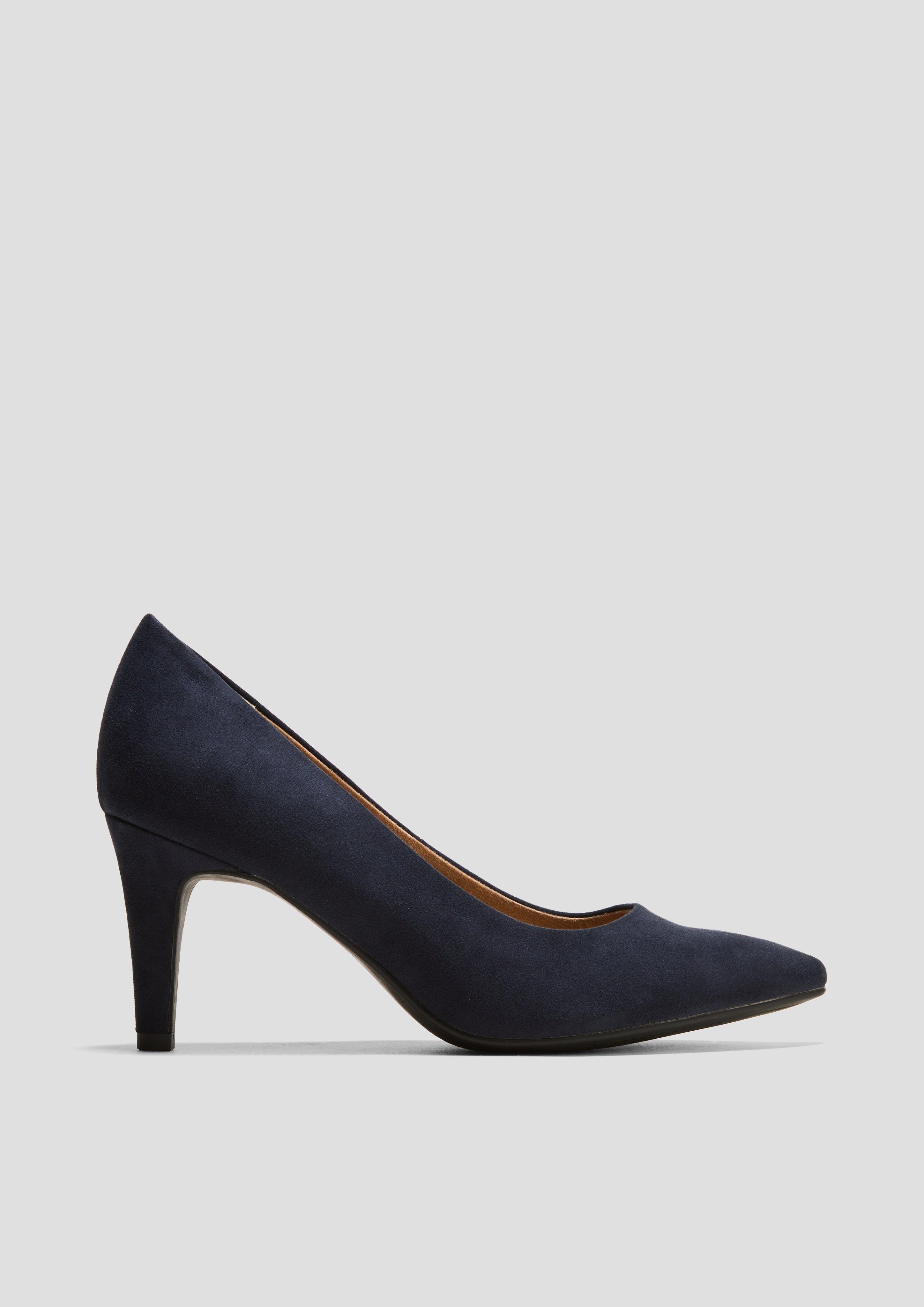 Pumps in Veloursleder-Optik  6008246-805