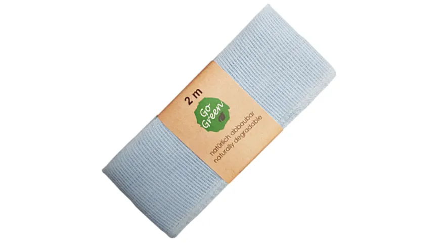TRUBA GoGreen Baumwollband hellblau 2 m