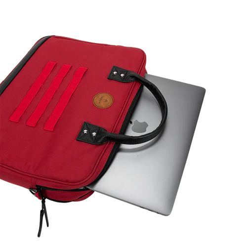 Shanghai Berlin Laptop Bag, Raspberry Red