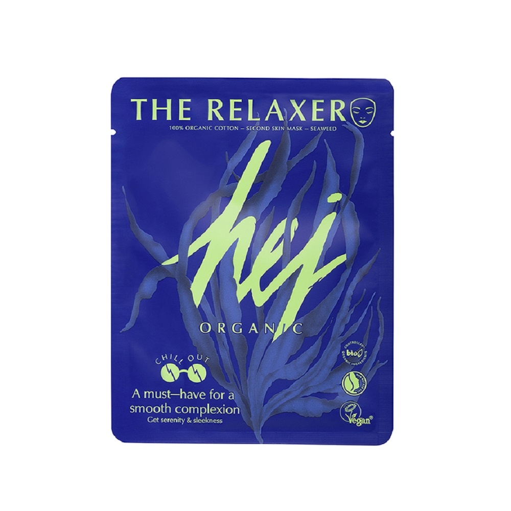 hej organic THE RELAXER SHEET MASK Masque tissu