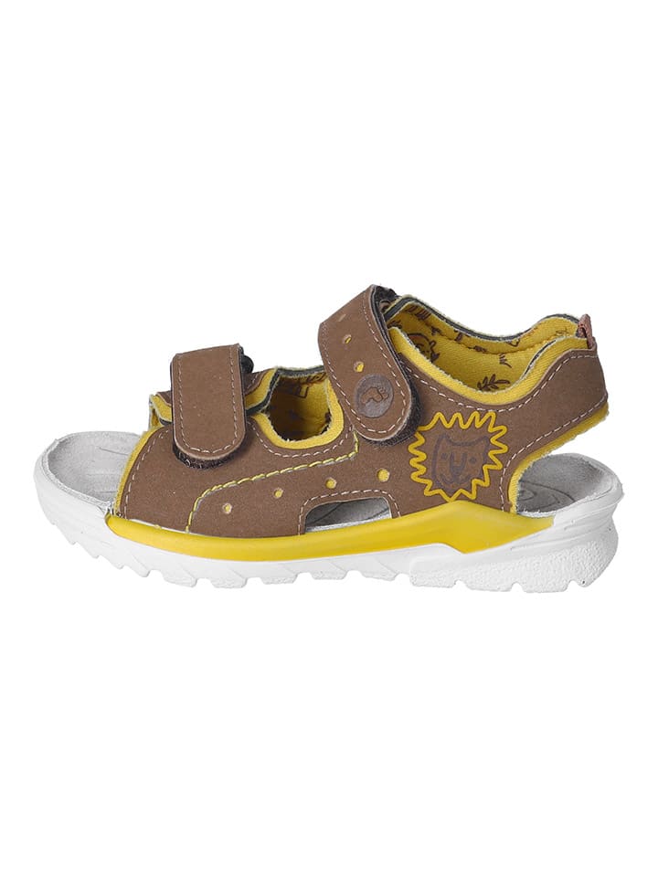 Ricosta Sandalen in Hellbraun/ Gelb günstig kaufen