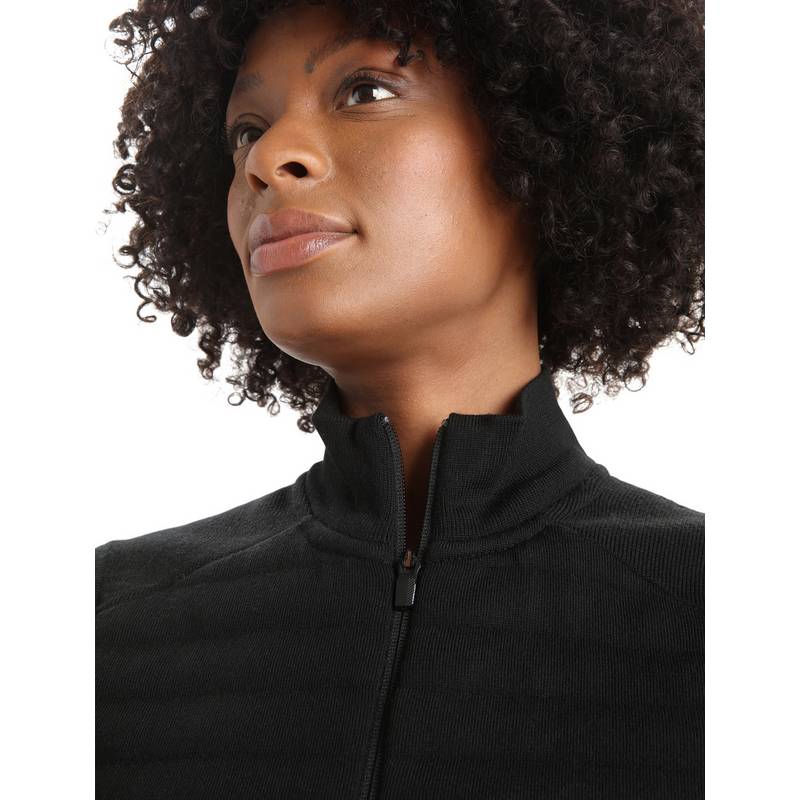 Icebreaker ZoneKnit Fleeceweste Damen