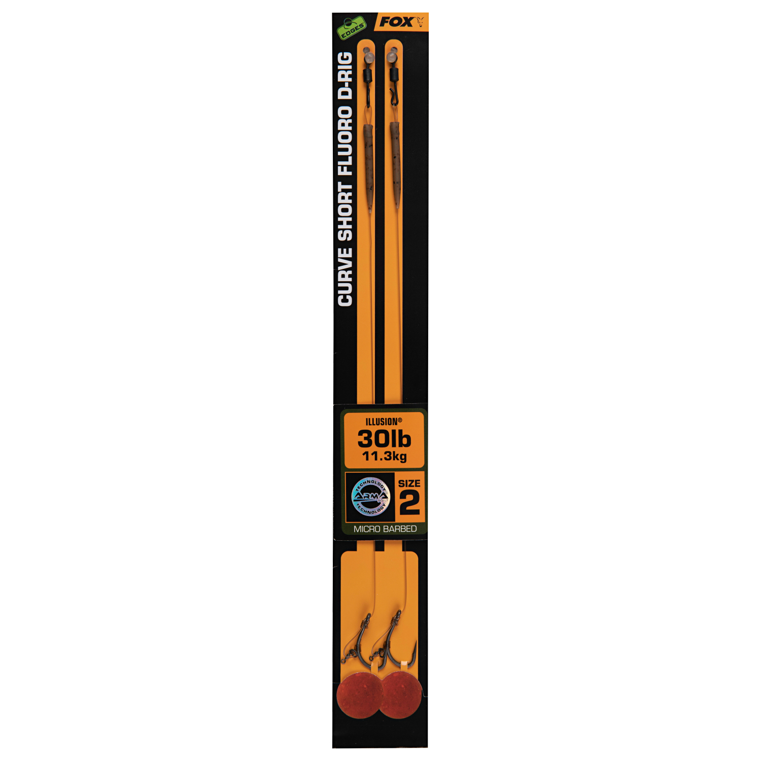 Fox Carp Edges Curve Short Fluoro D-Rig