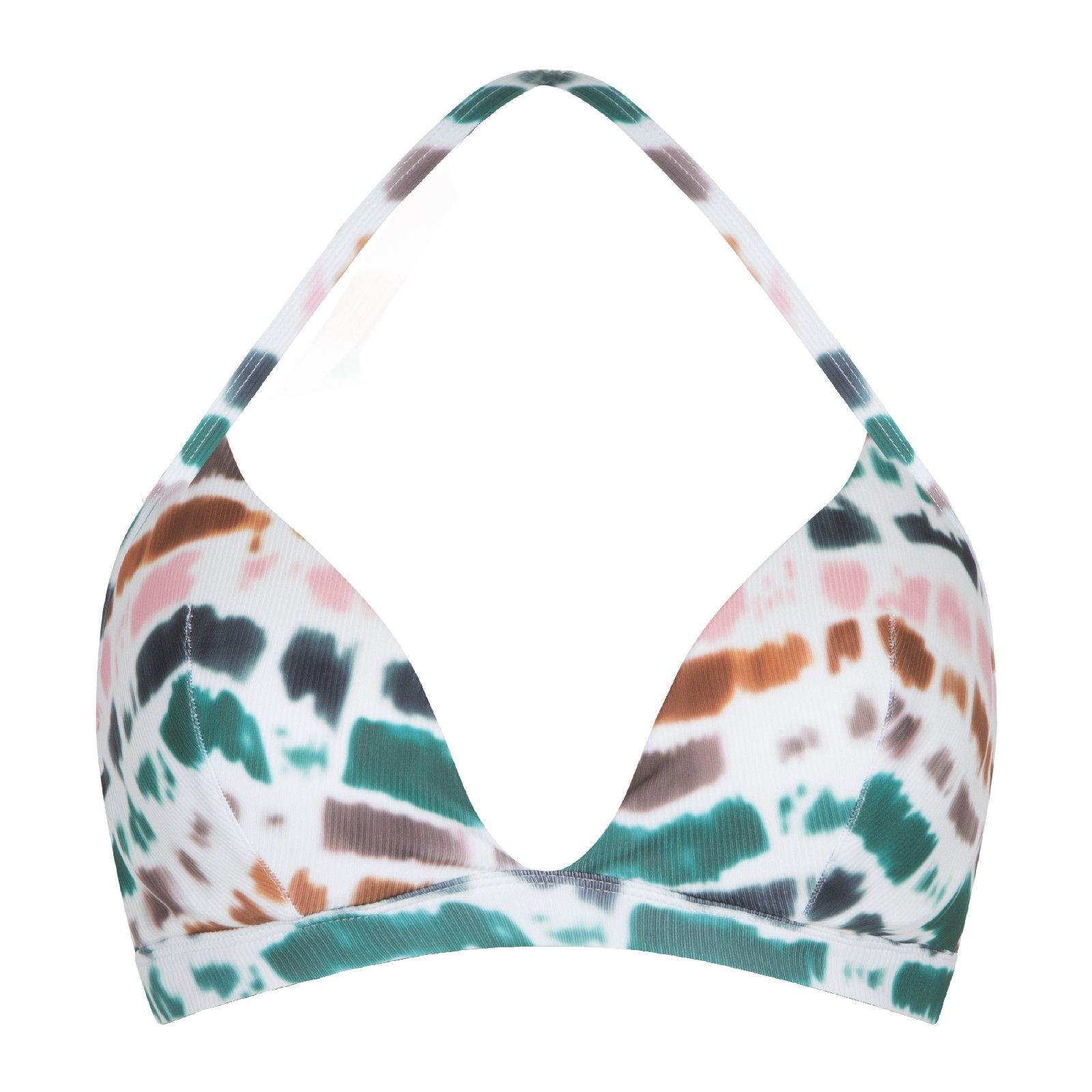 LingaDore 7110TB Tie-dye rib vorgeformtes Triangel-Bikini Oberteil