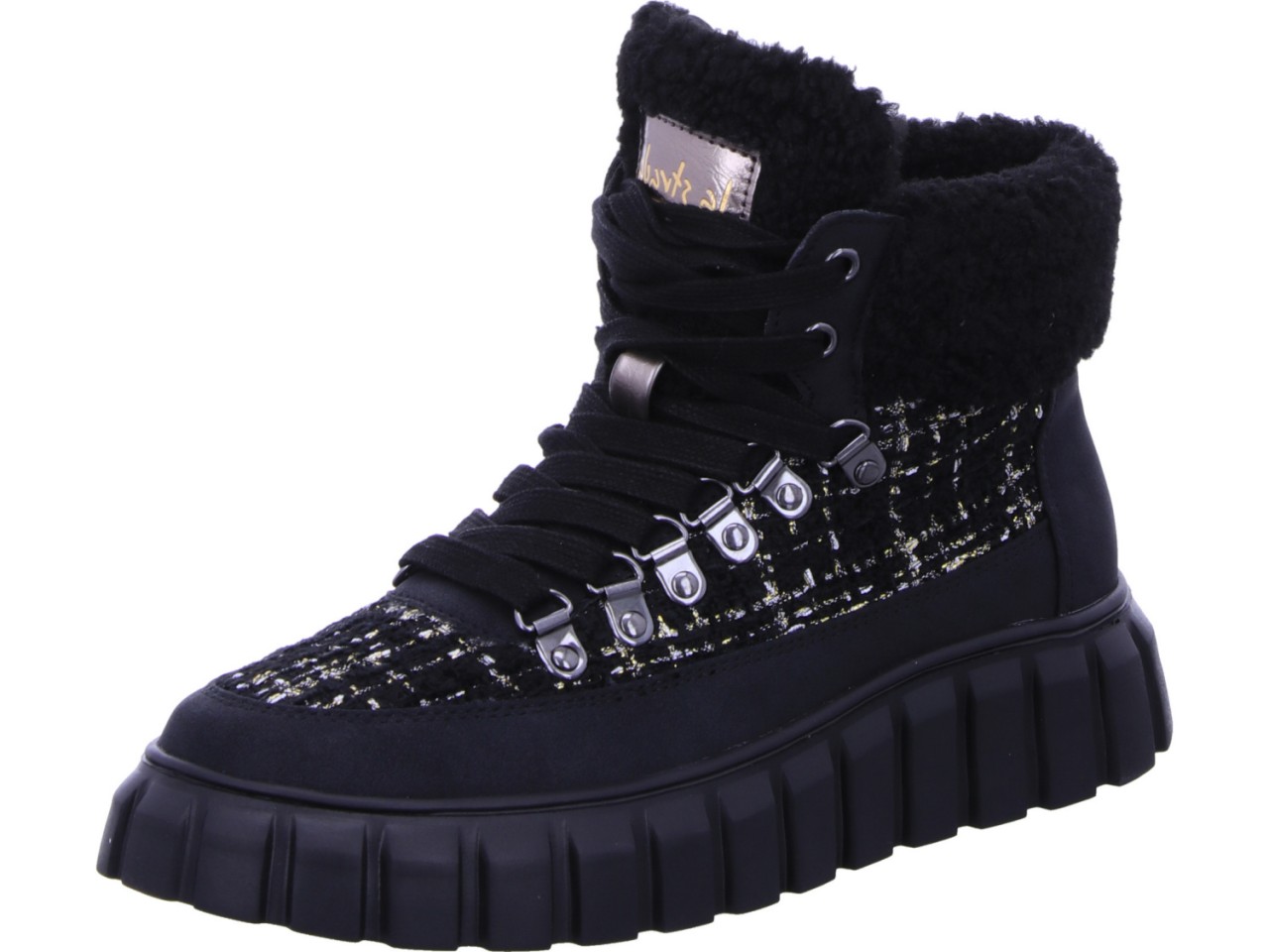 EDEL FASHION Stiefeletten schwarz