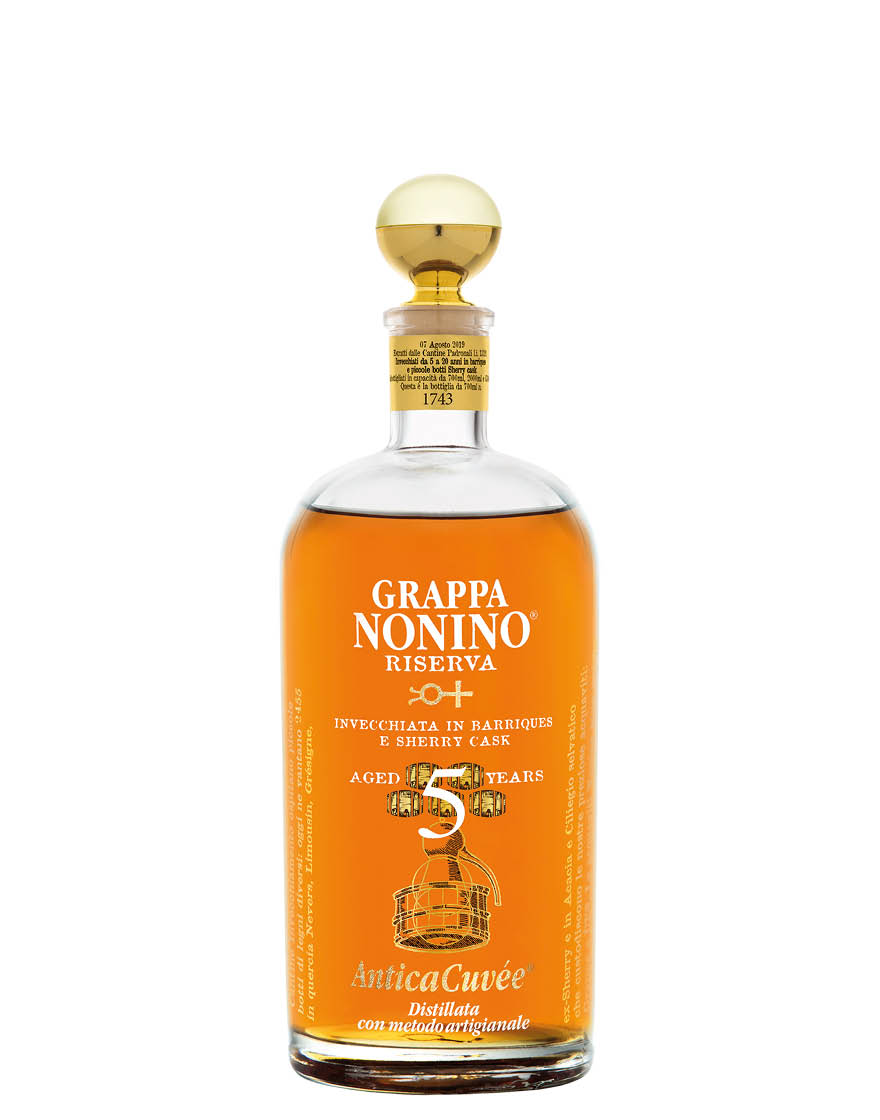Grappa Antica Cuvée Riserva 5 Anni Nonino 0,7 ℓ