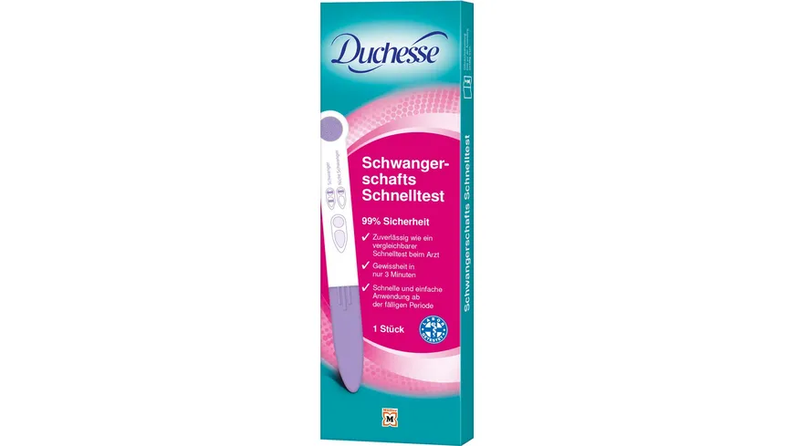Duchesse Schwangerschaftstest