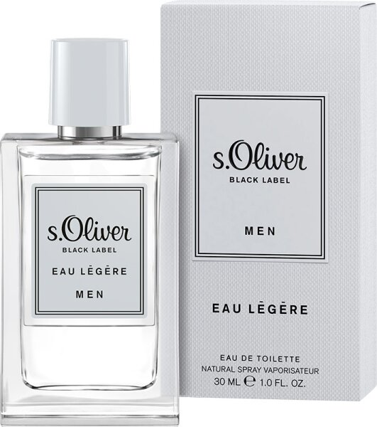 s.Oliver Black Label Men Eau Légère Eau de Toilette