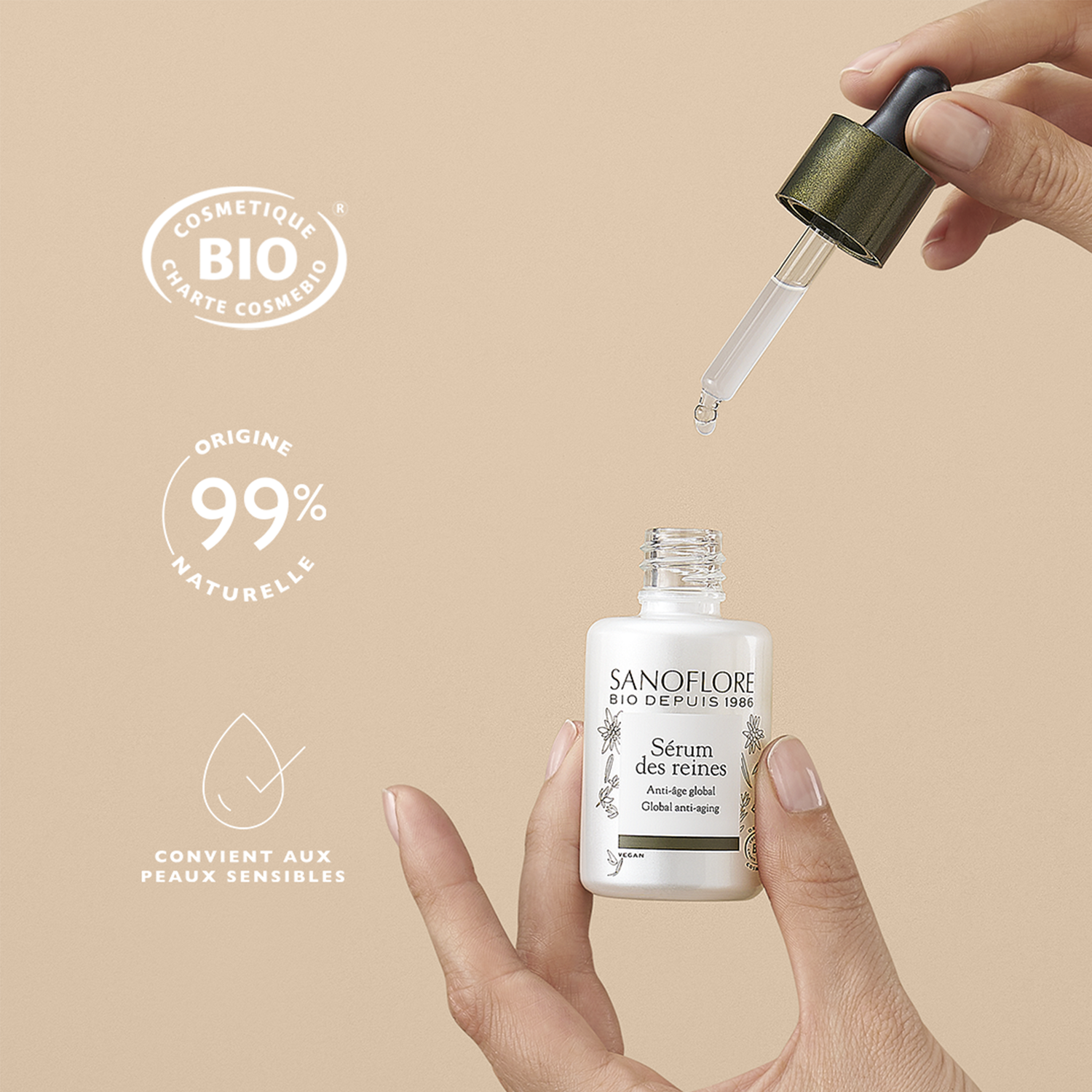 Sanoflore Sérum des Reines Anti-Age Global 30 ml