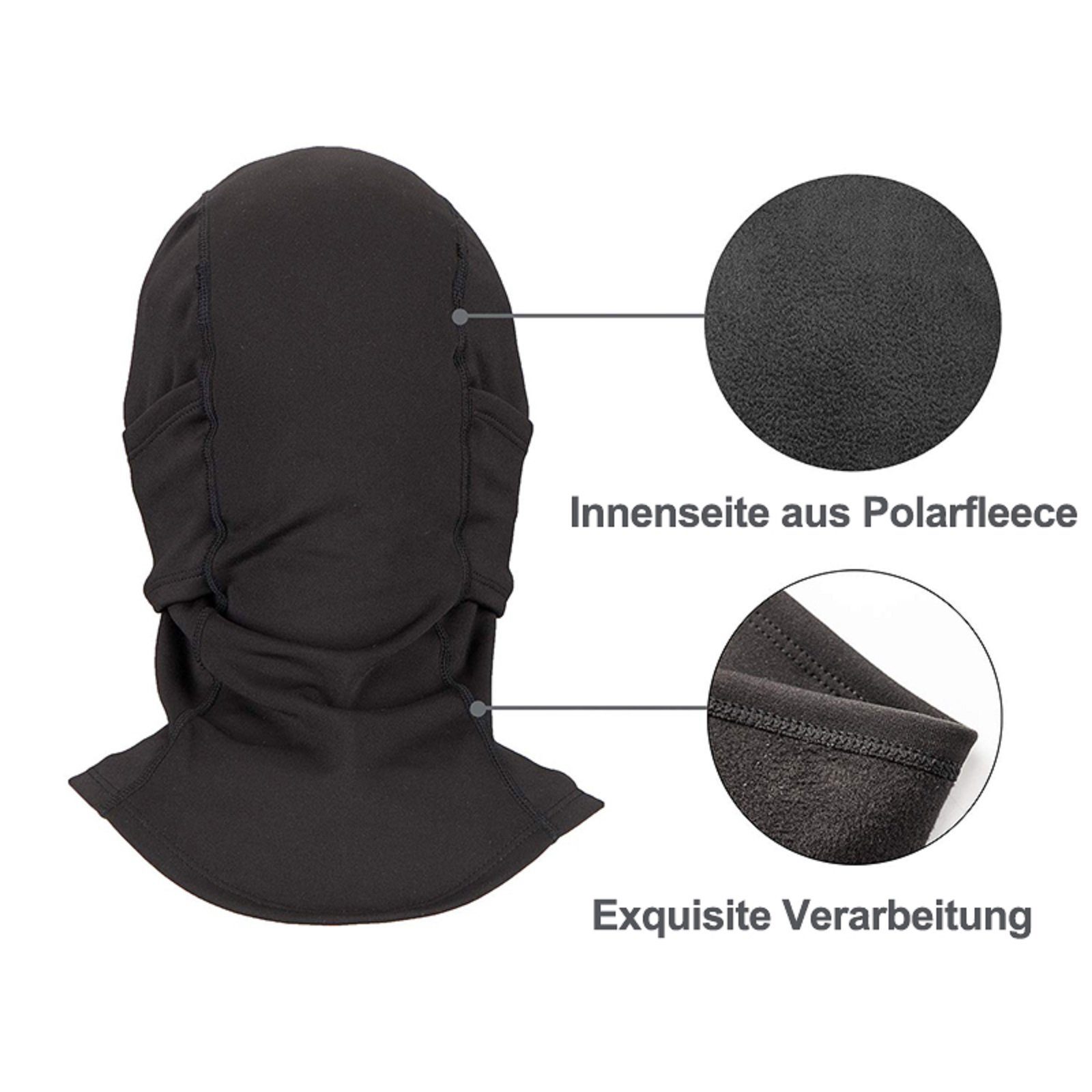 ROCKBROS Sturmhaube Fahren Winddicht Warm Gesichtshaube Einheitsgröße Herren/Damen (Herbst Winter Balaclava für Outdoorsports Radfahren, Snowboarden, Skifahren, Motorrad)